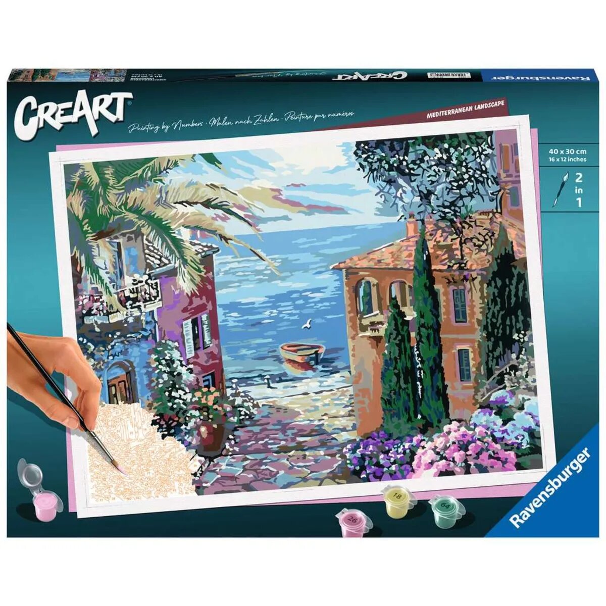 Ravensburger CreArt - Mediterranean Landscape