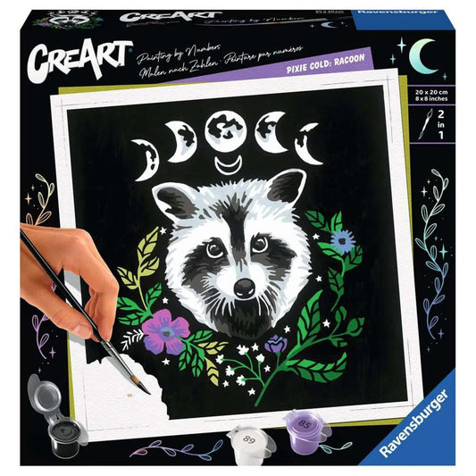 Ravensburger CreArt - Pixie Cold: Racoon