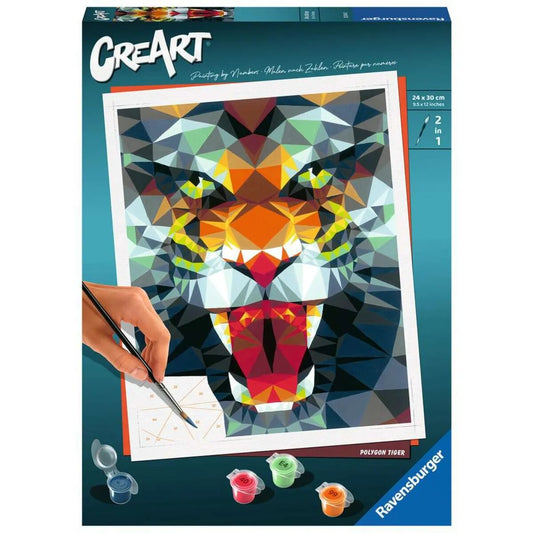 Ravensburger CreArt - Polygon Tiger