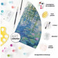 Ravensburger CreArt ART Collection: Waterlilies (Monet) - Malen nach Zahlen für Erwachsene
