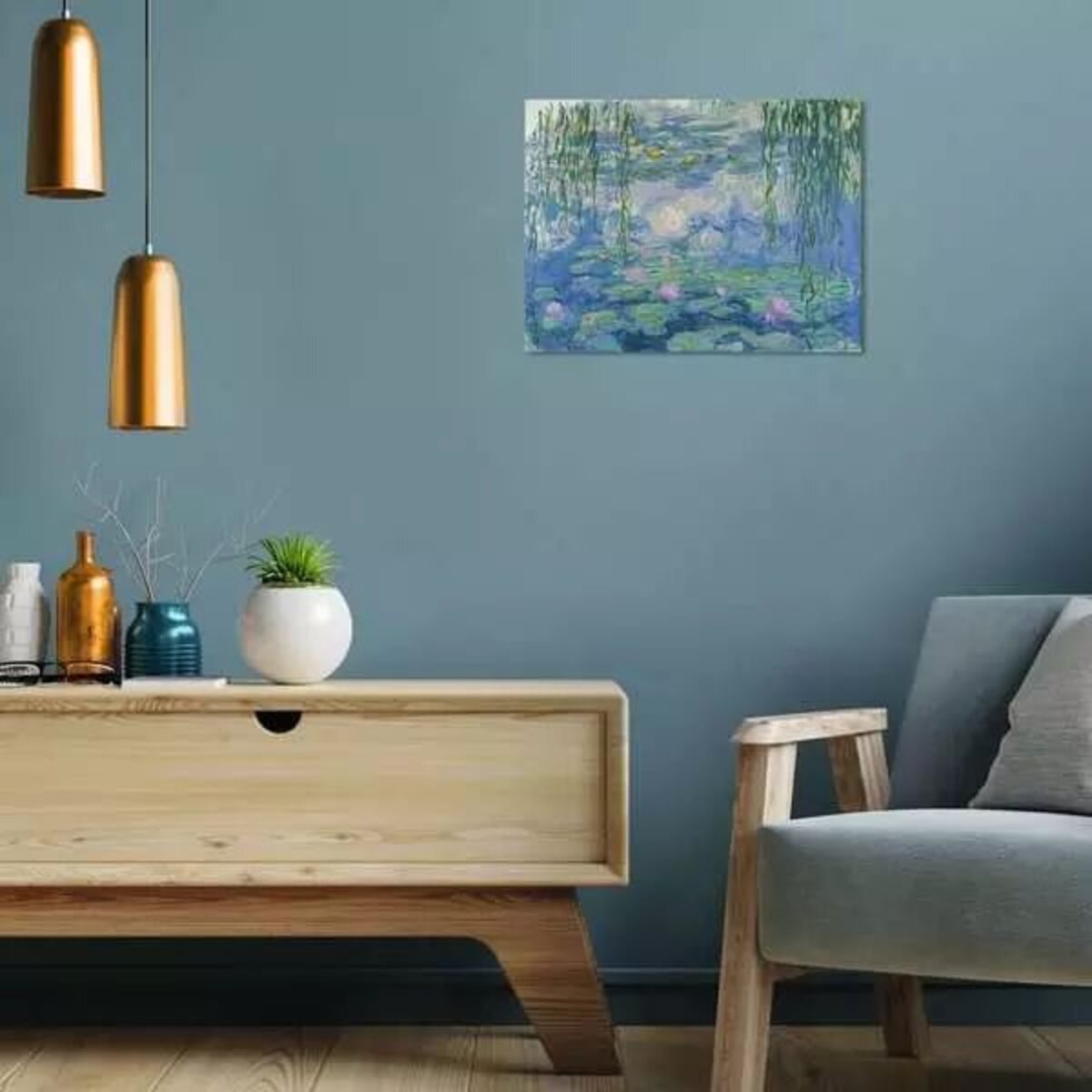 Ravensburger CreArt ART Collection: Waterlilies (Monet) - Malen nach Zahlen für Erwachsene