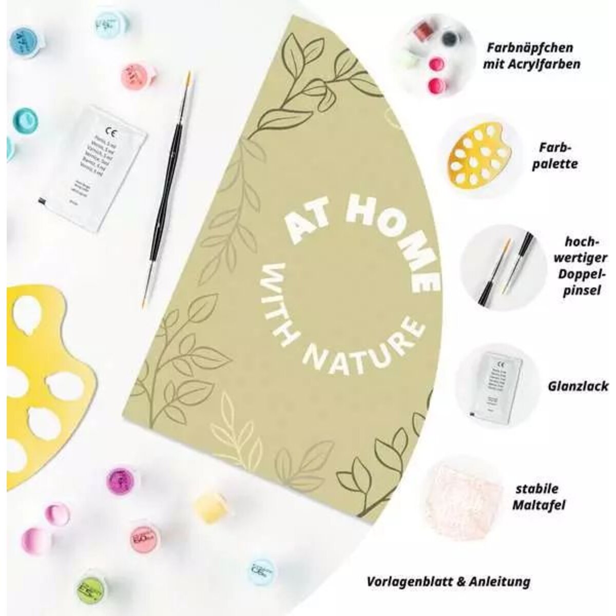 Ravensburger CreArt At home with Nature - Malen nach Zahlen für Erwachsene