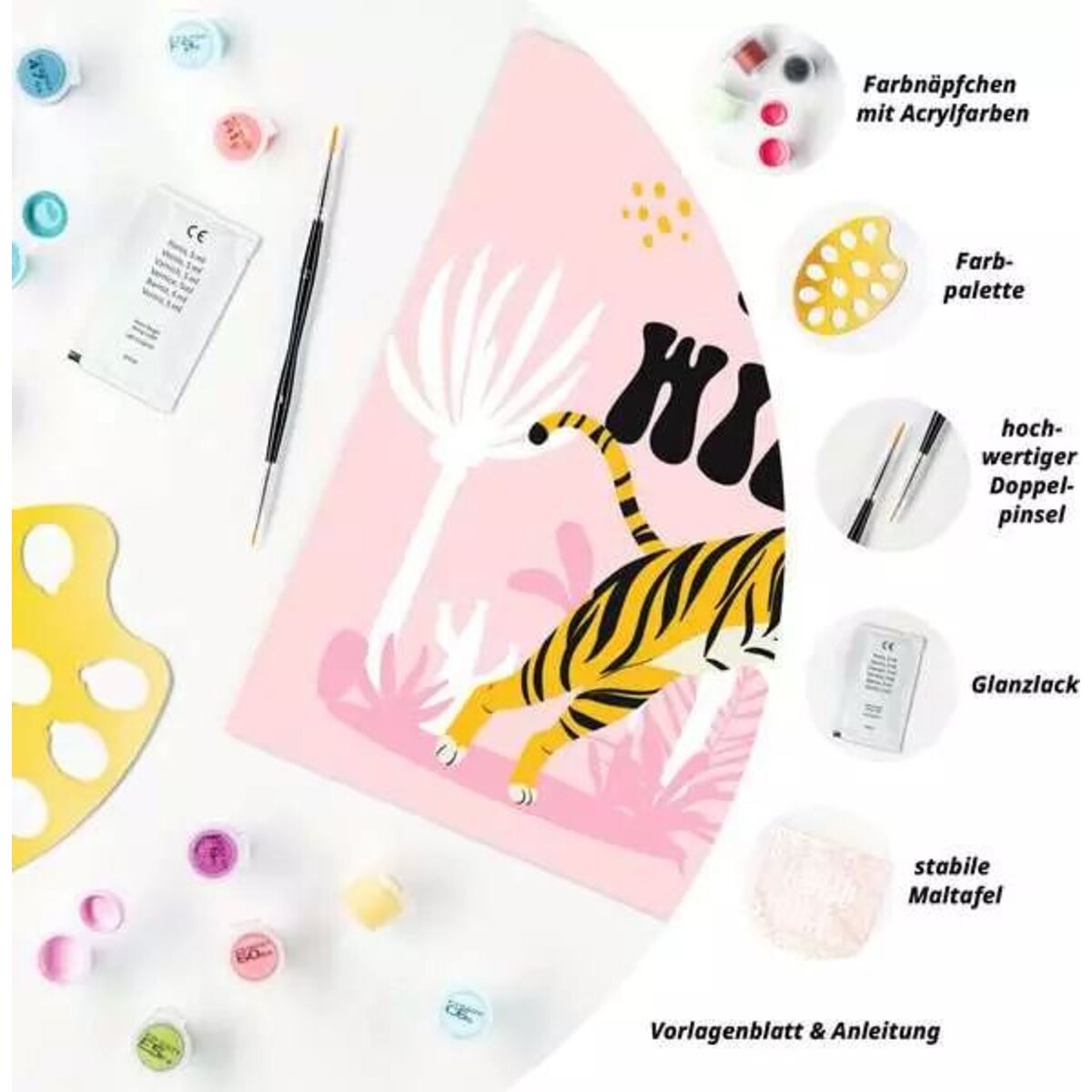 Ravensburger CreArt Be Wild - Malen nach Zahlen für Erwachsene