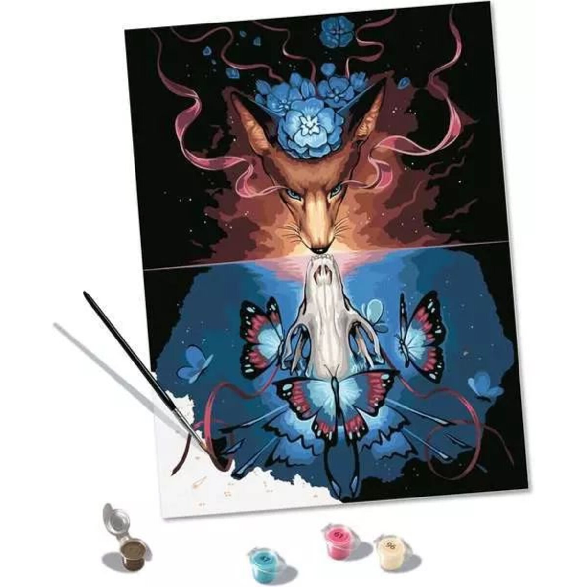 Ravensburger CreArt Beautiful Death - Malen nach Zahlen für Erwachsene