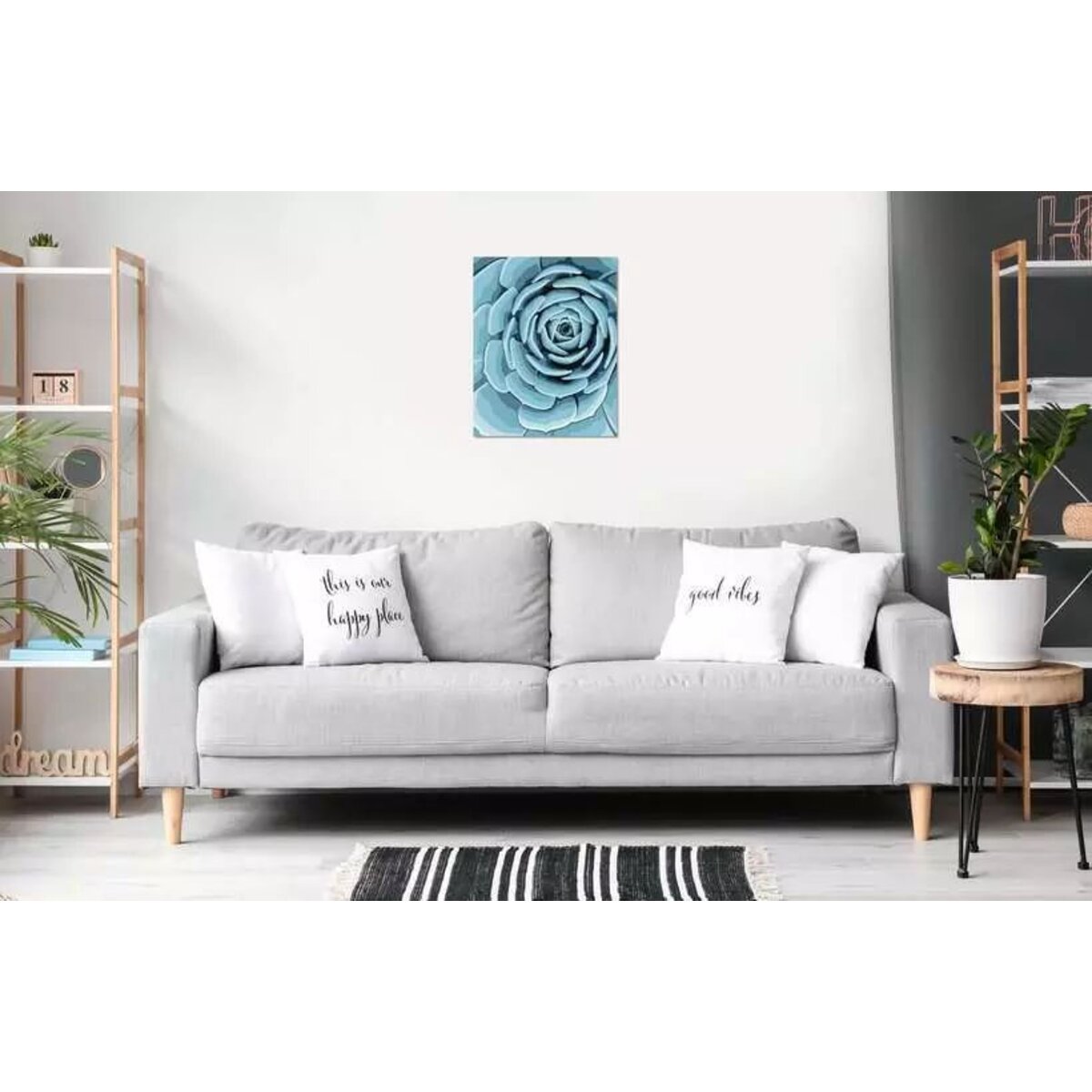 Ravensburger CreArt Botanical Blue - Malen nach Zahlen für Erwachsene