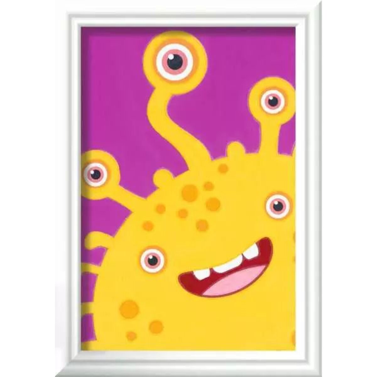 Ravensburger CreArt Gelbes Monster - Malen nach Zahlen für Kinder ab 7 Jahren
