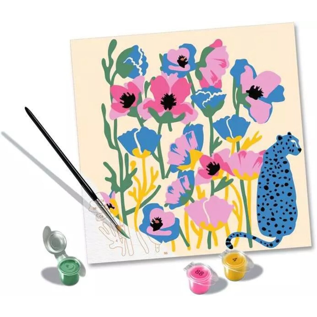 Ravensburger CreArt Poppy - Malen nach Zahlen für Erwachsene