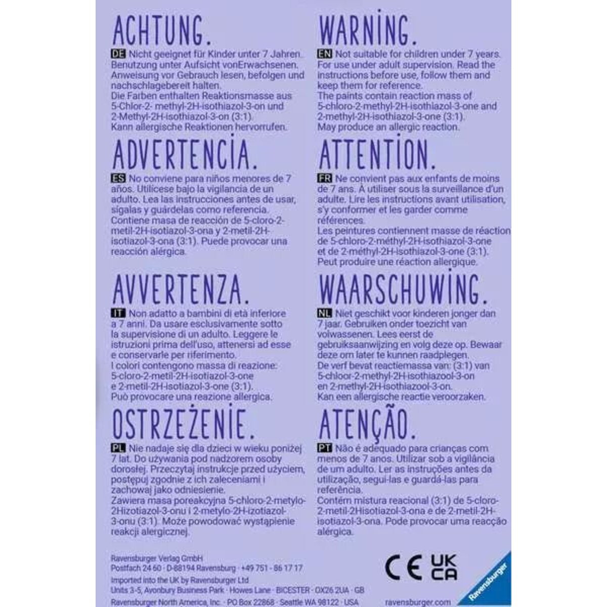 Ravensburger CreArt Rotes Monster - Malen nach Zahlen für Kinder ab 7 Jahren