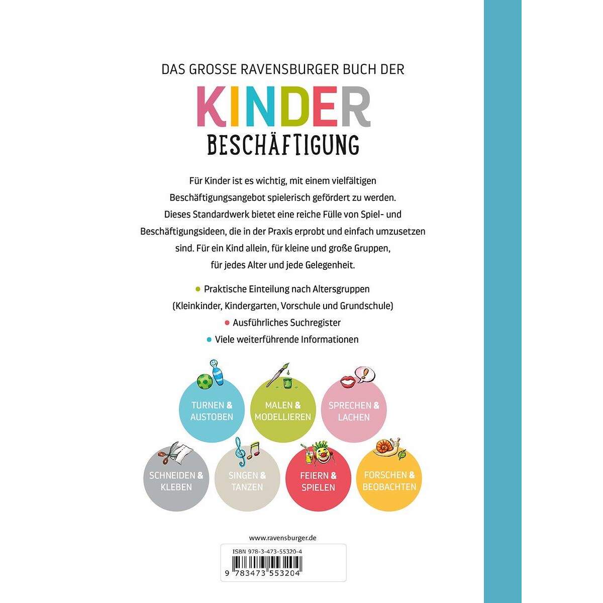Ravensburger Das große Ravensburger Buch der Kinderbeschäftigung