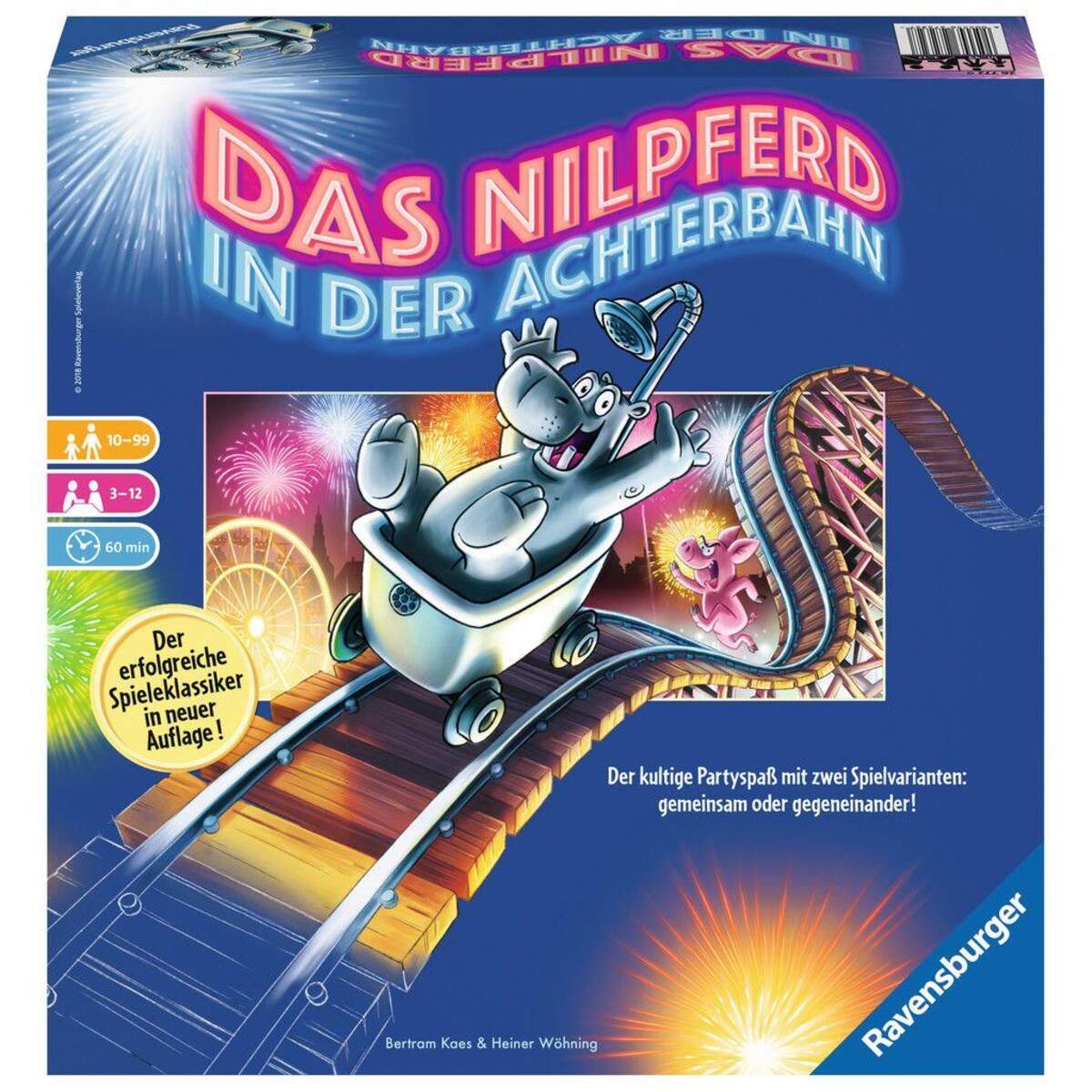 Ravensburger Das Nilpferd in der Achterbahn Neuauflage
