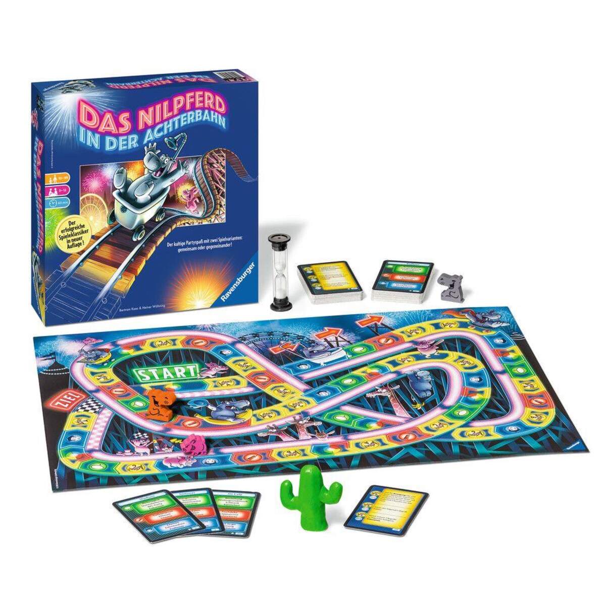 Ravensburger Das Nilpferd in der Achterbahn Neuauflage