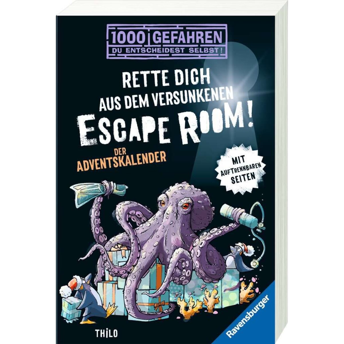 Ravensburger Der Adventskalender - Rette dich aus dem versunkenen Escape Room!
