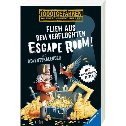Ravensburger Der Adventskalender- Flieh aus dem verfluchten Escape Room!