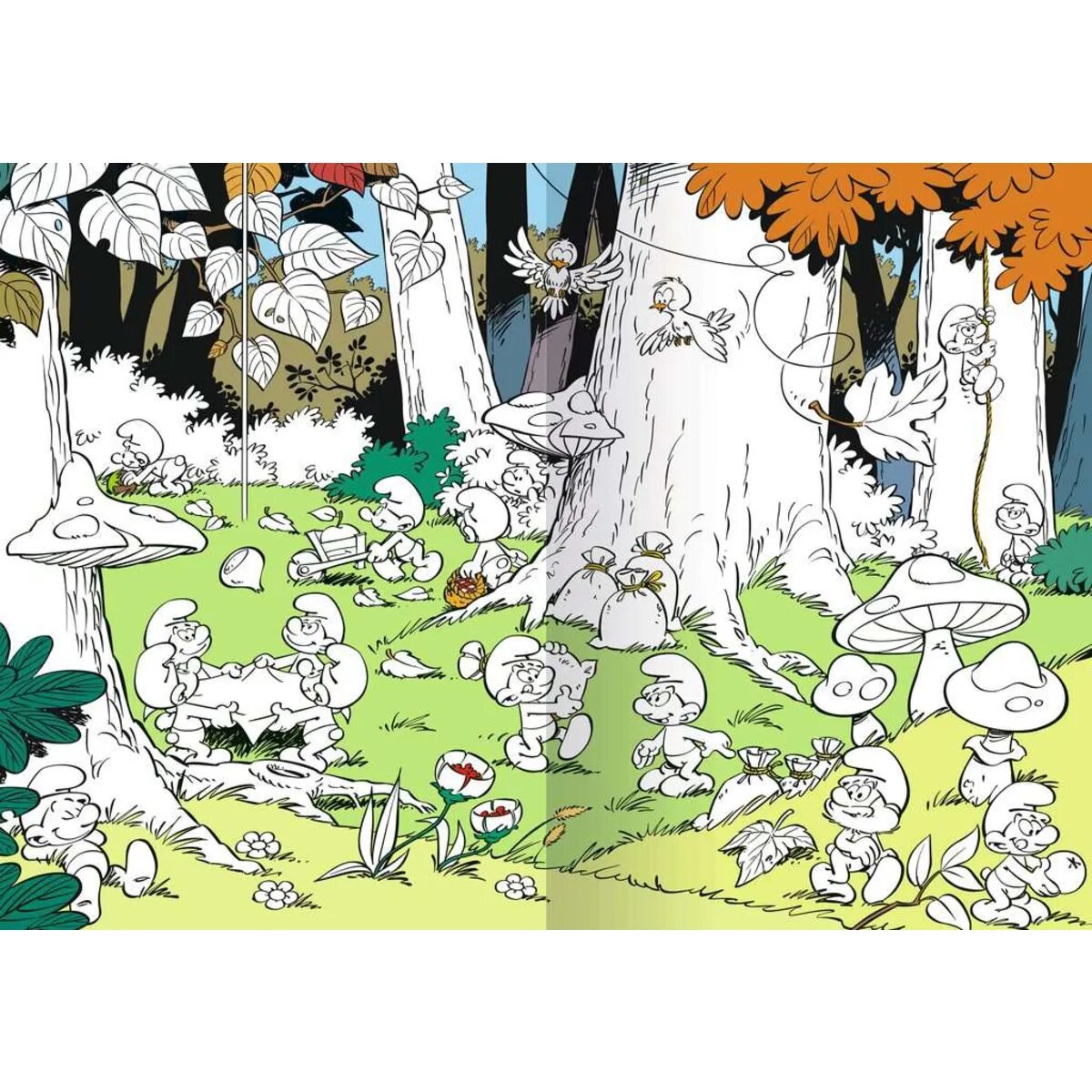 Ravensburger Die Schlümpfe: Mein schlumpfiger Malspaß