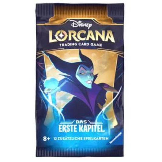 Ravensburger Disney Lorcana: Das Erste Kapitel - 1 Booster (Deutsch), Design sortiert