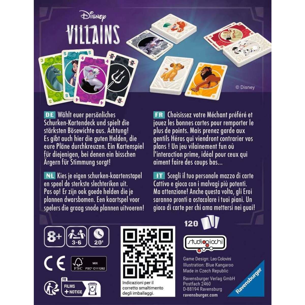 Ravensburger Disney Villains - The Card Game