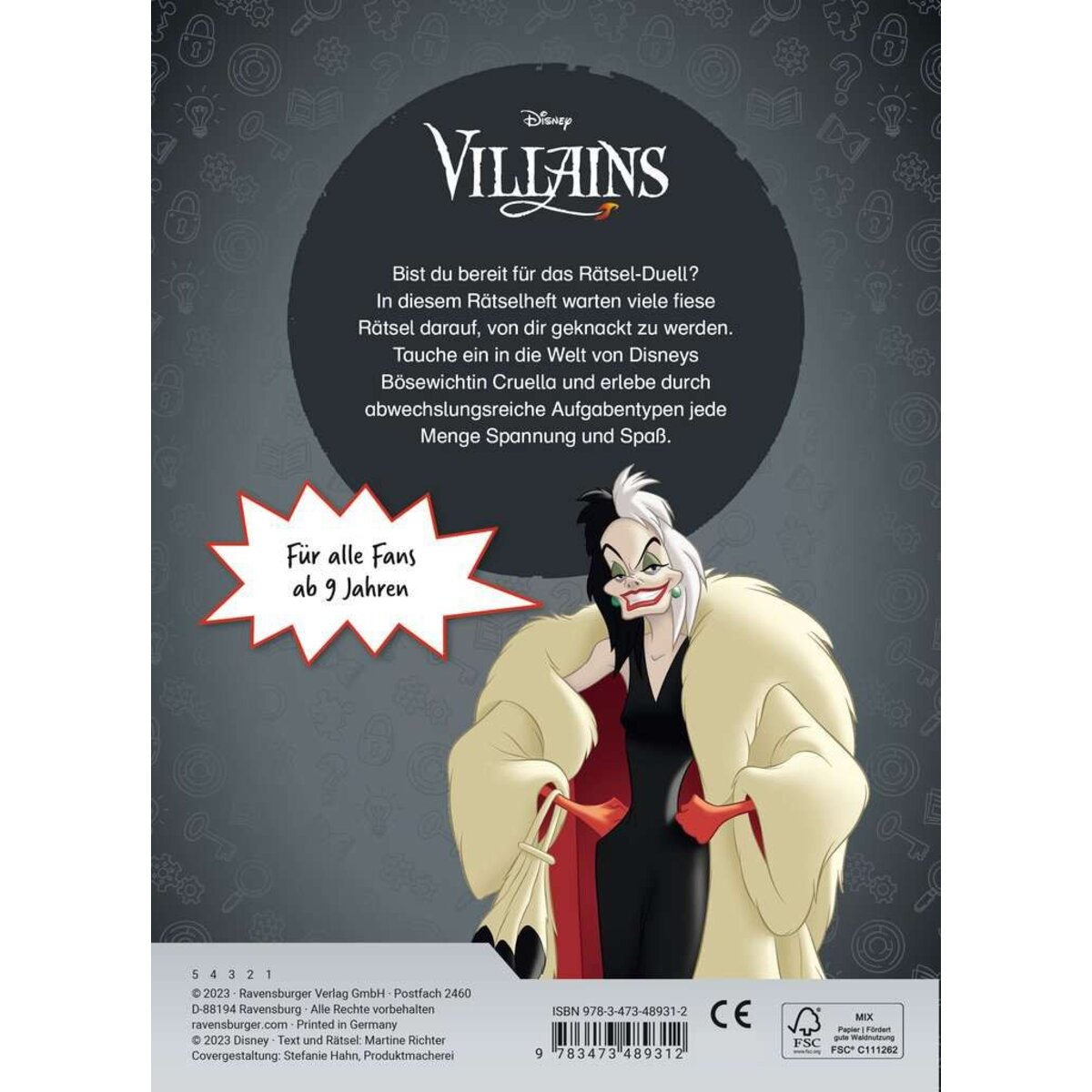 Ravensburger Disney Villains: Fiese Rätsel mit Cruella