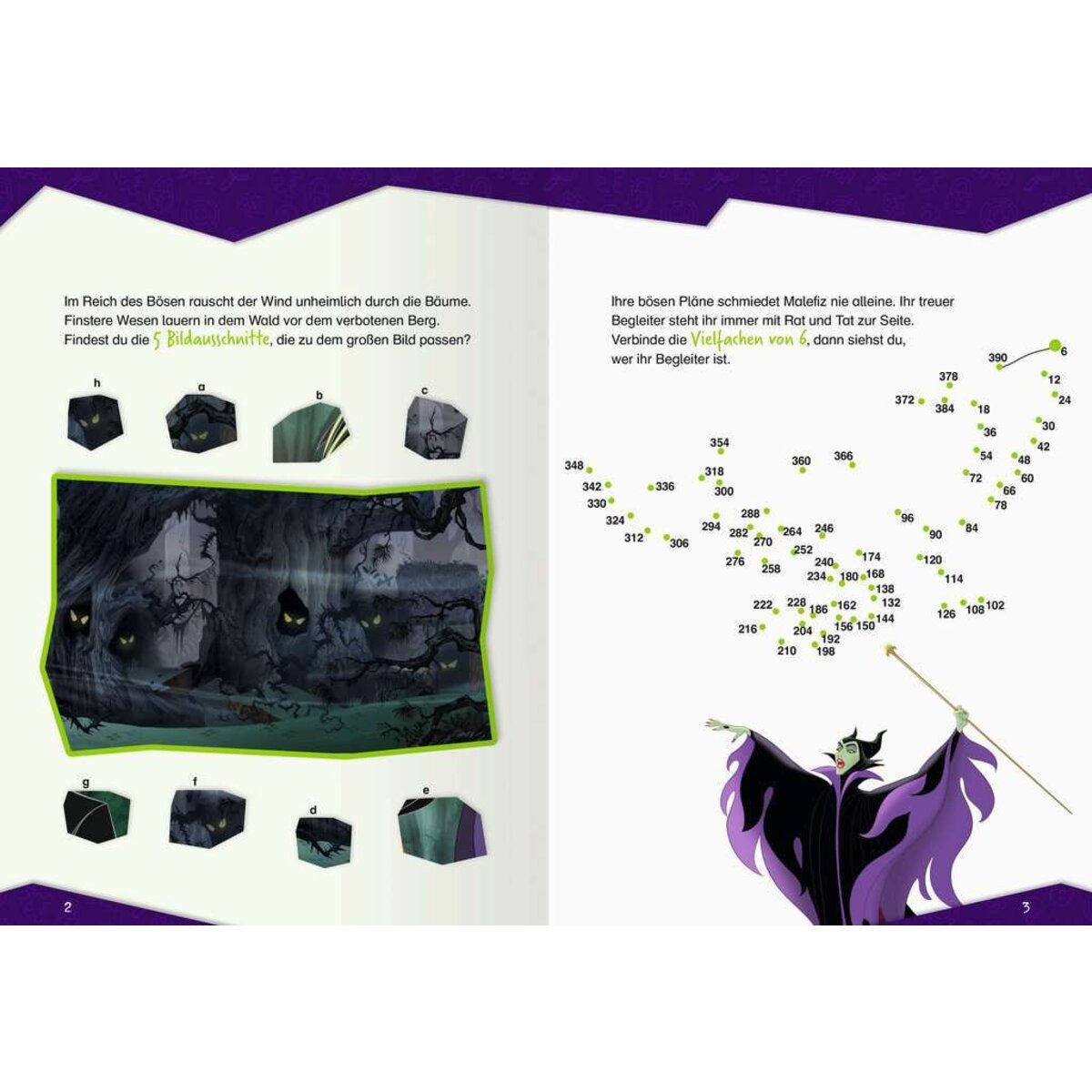 Ravensburger Disney Villains: Fiese Rätsel mit Malefiz