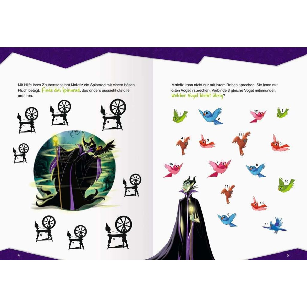 Ravensburger Disney Villains: Fiese Rätsel mit Malefiz