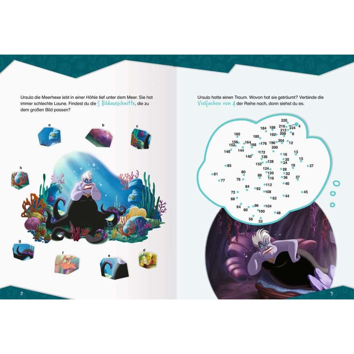 Ravensburger Disney Villains: Fiese Rätsel mit Ursula