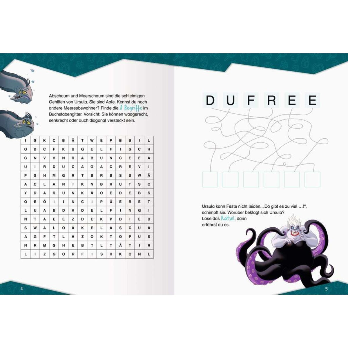 Ravensburger Disney Villains: Fiese Rätsel mit Ursula