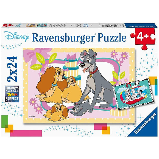 Ravensburger Disneys liebste Welpen 2 x 24 Teile