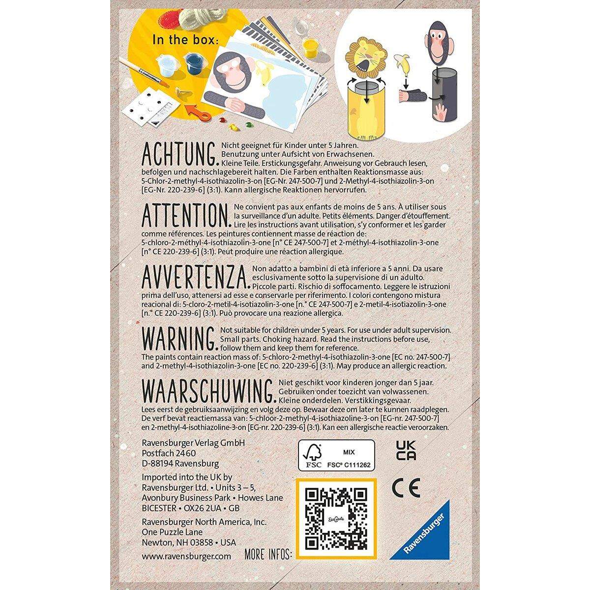 Ravensburger EcoCreate 18133 - Safari