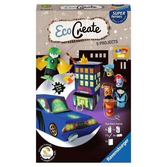 Ravensburger EcoCreate Superheroes