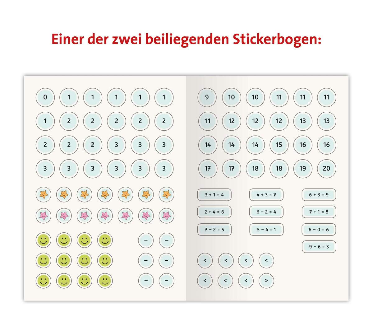Ravensburger Erstes Rechnen Sticker-Rätsel