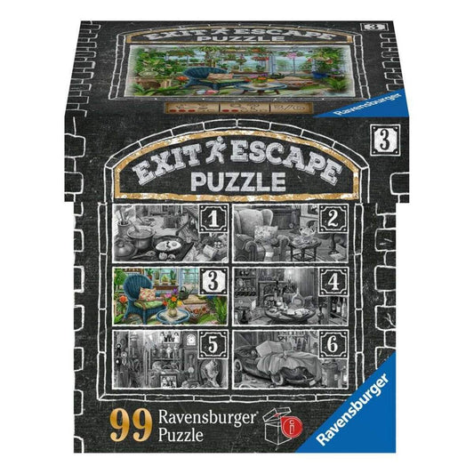 Ravensburger Exit Puzzle - Im Gutshaus-Zimmer 3, 99 Teile