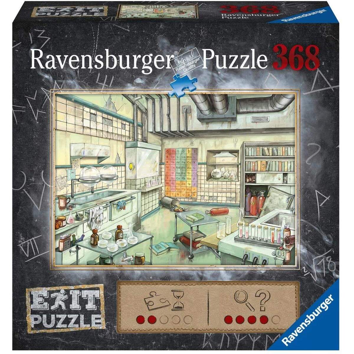 Ravensburger Exit Puzzle - Das Labor, 368 Teile
