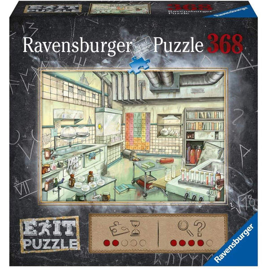 Ravensburger Exit Puzzle - Das Labor, 368 Teile