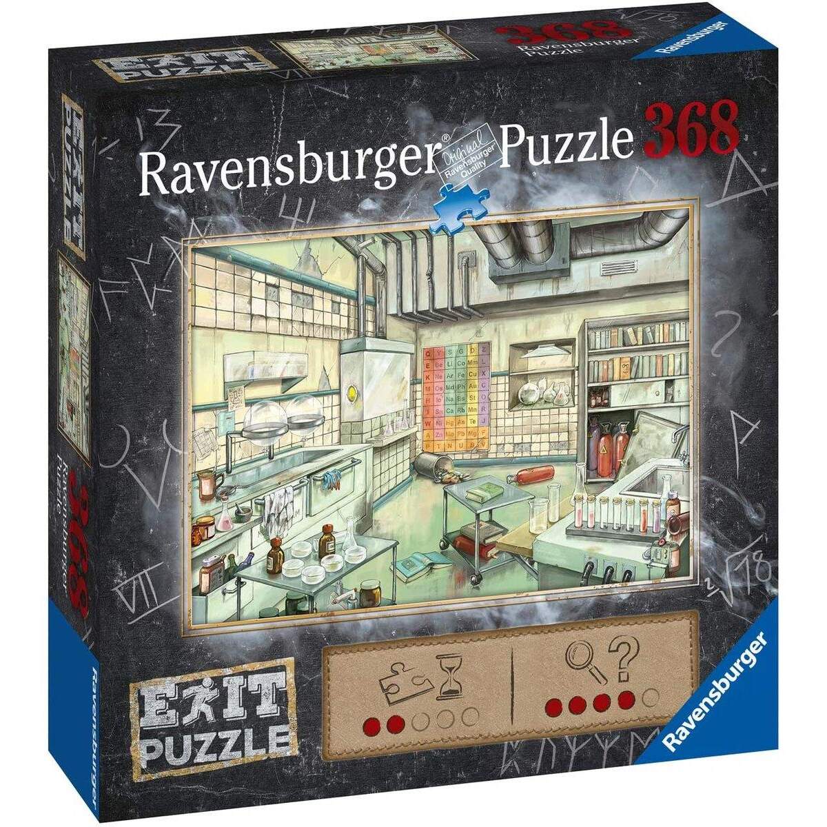 Ravensburger Exit Puzzle - Das Labor, 368 Teile