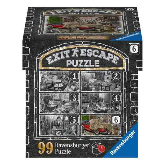 Ravensburger Exit Puzzle - Im Gutshaus-Zimmer 6, 99 Teile