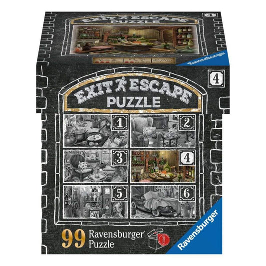 Ravensburger EXIT Puzzle 16880 - Im Gutshaus Weinkeller – 99 Teile