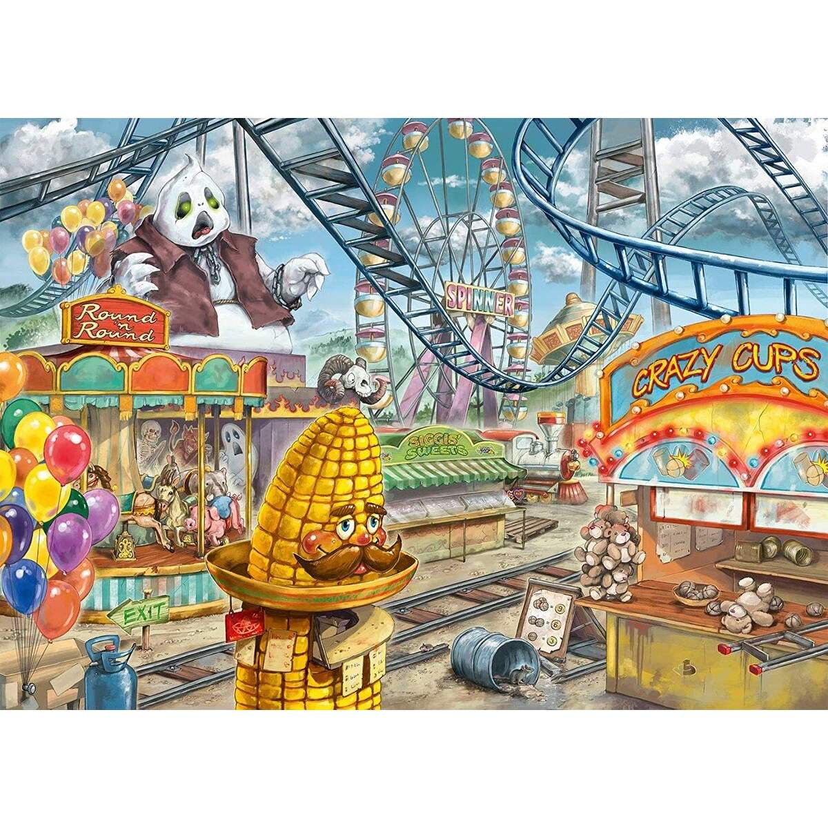 Ravensburger Exit Puzzle Im Freizeitpark, 368 Teile