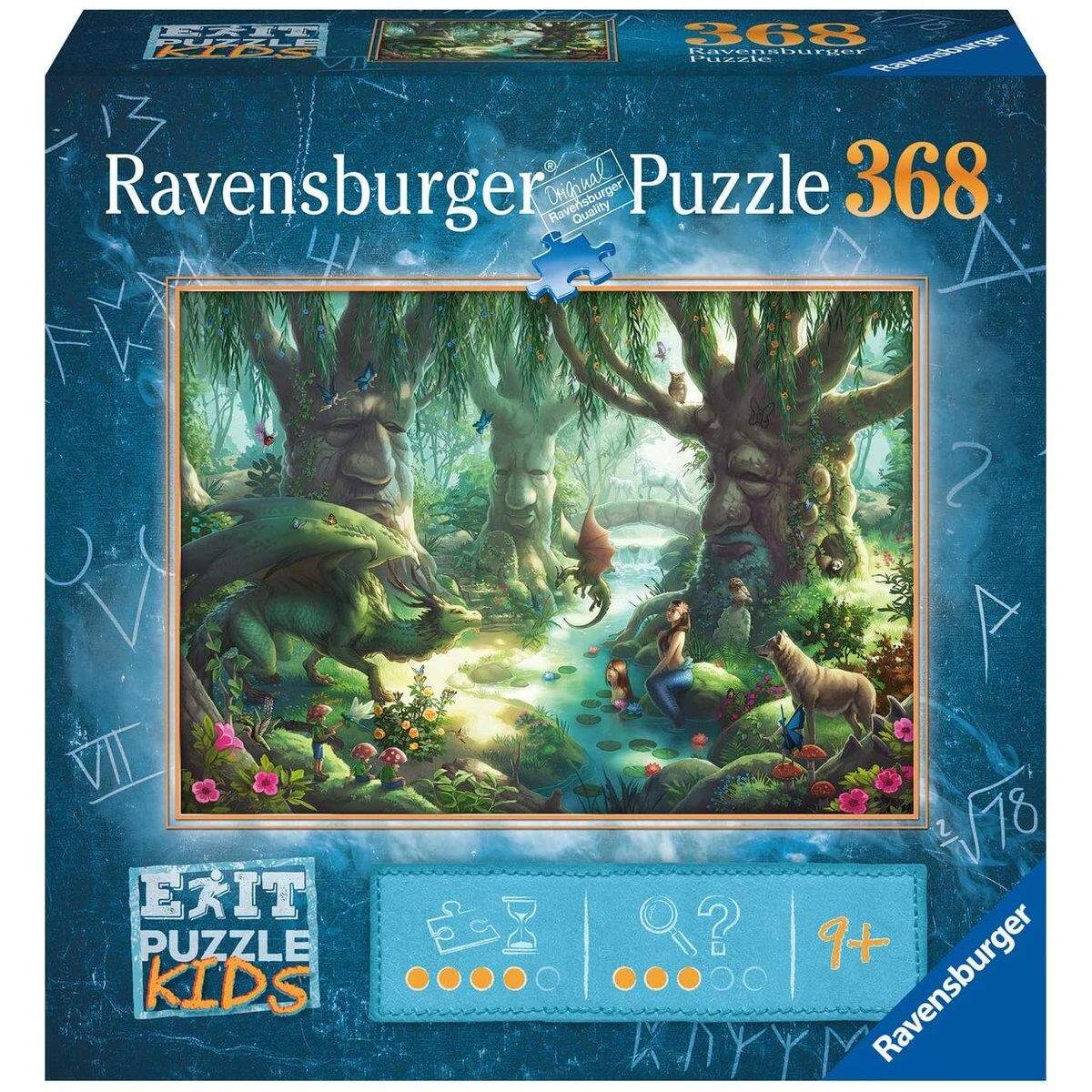Ravensburger Exit Puzzle Kids - magischer Wald, 368 Teile