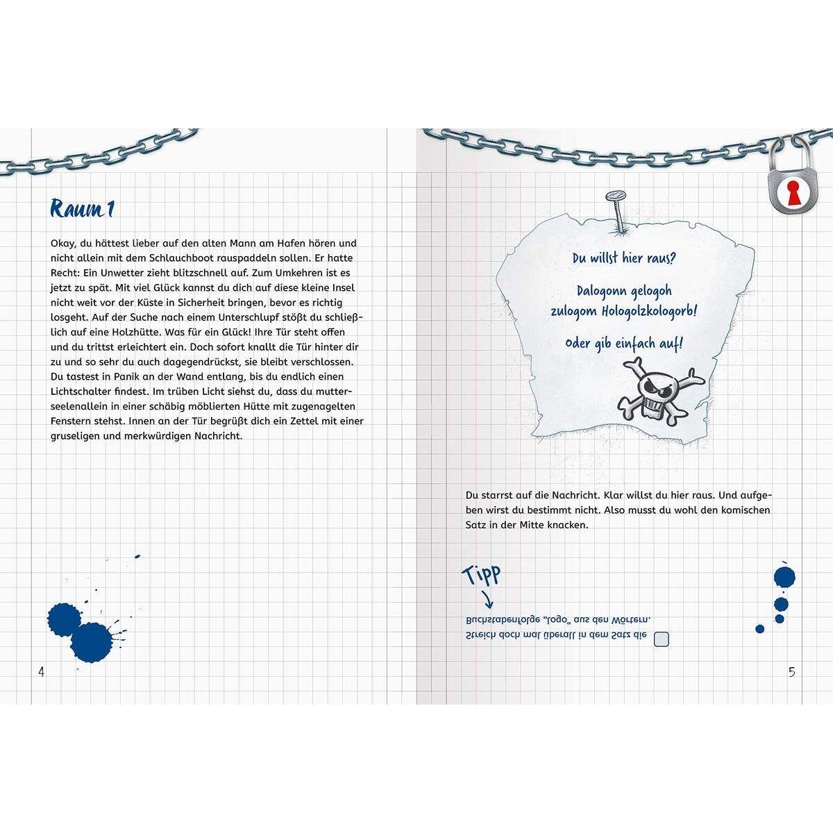 Ravensburger Exit Room Rätsel - Gefangen auf der Insel
