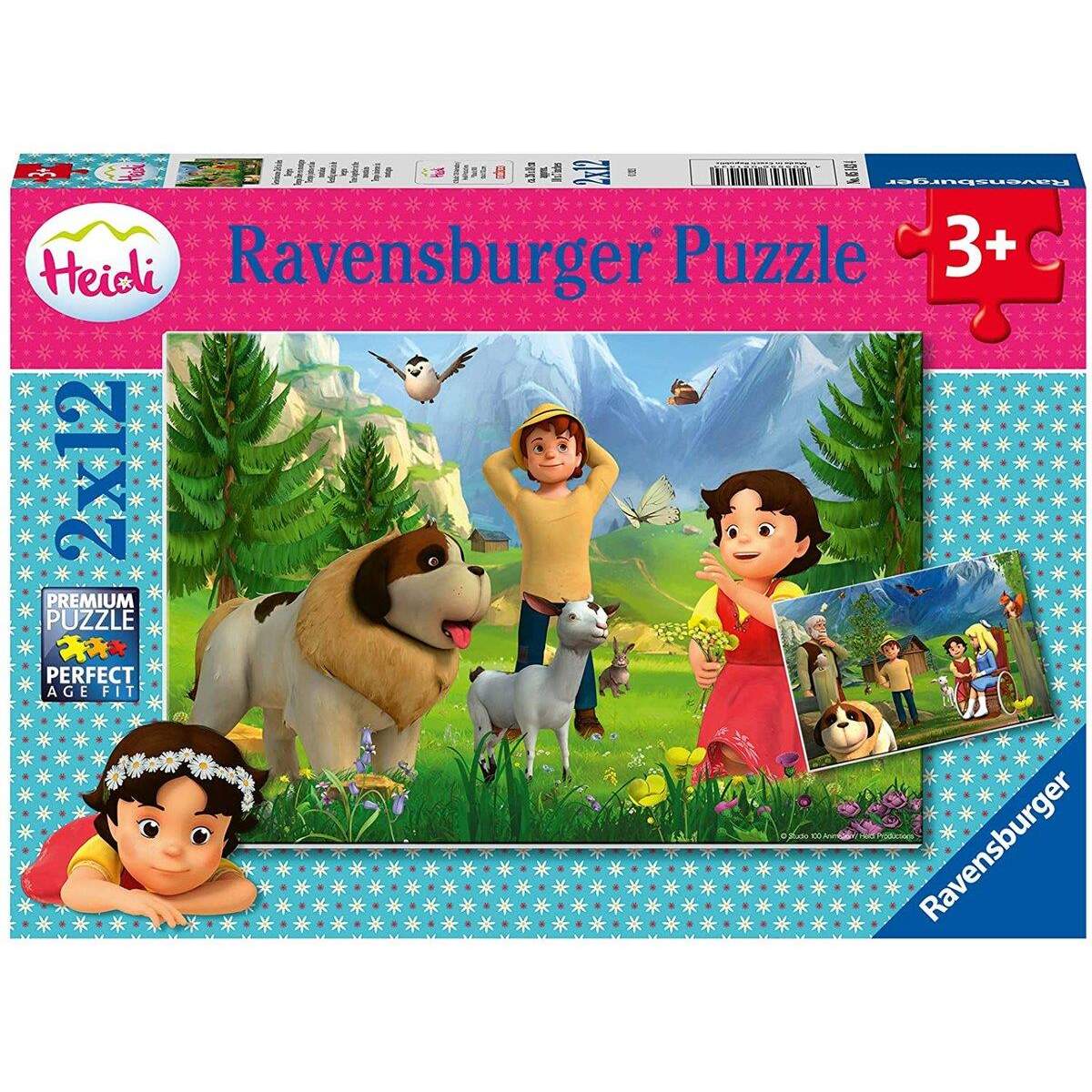 Ravensburger Gemeinsame Zeit in den Bergen, 2 x 12 Teile