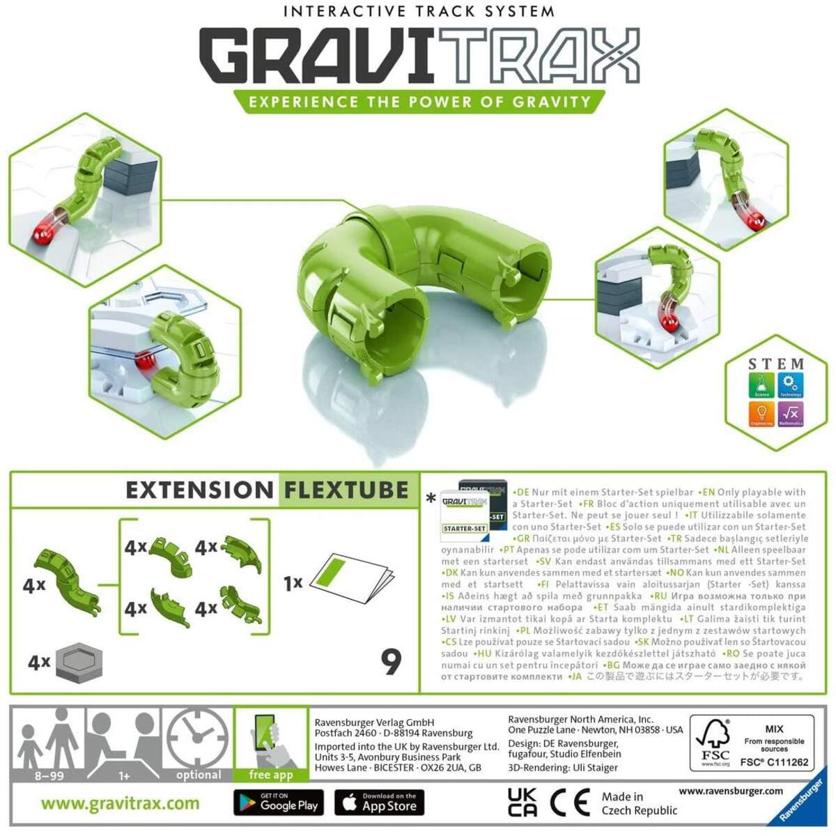 Ravensburger GraviTrax Erweiterung Flextube