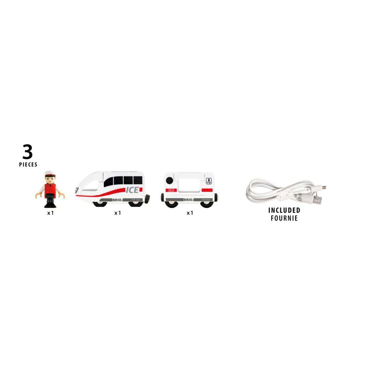 BRIO ICE Batterie Zug