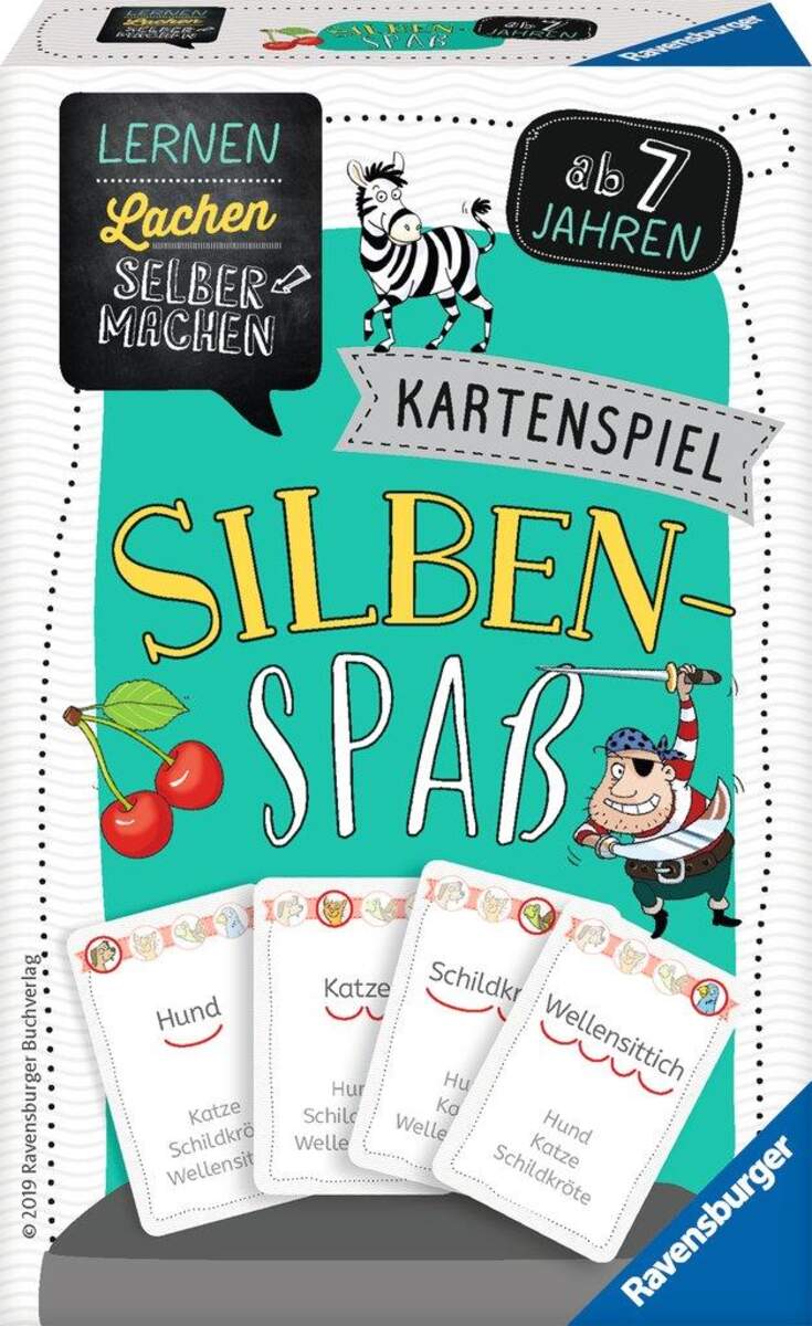 Ravensburger Kartenspiel Silbenspaß