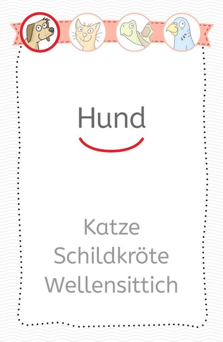 Ravensburger Kartenspiel Silbenspaß