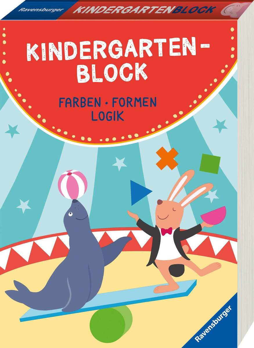 Ravensburger Kindergartenblock: Farben, Formen, Logik