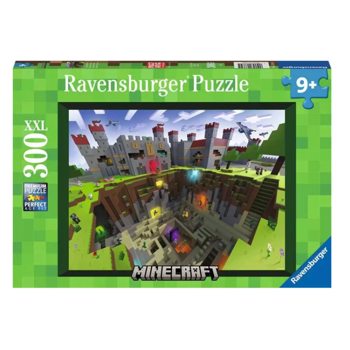 Ravensburger Kinderpuzzle Minecraft Cutaway, 300 Teile