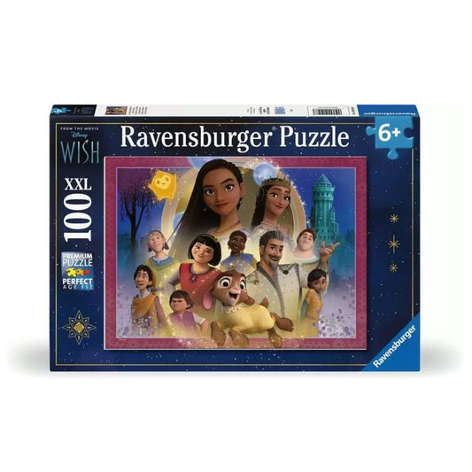 Ravensburger Kinderpuzzle-Das Reich der Wünsche, 100 Teile