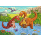 Ravensburger Kinderpuzzle Spielende Dinos, 2x24 Teile