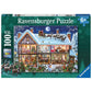 Ravensburger Kinderpuzzle XXL 12996 - Weihnachten zu Hause, 100 Teile
