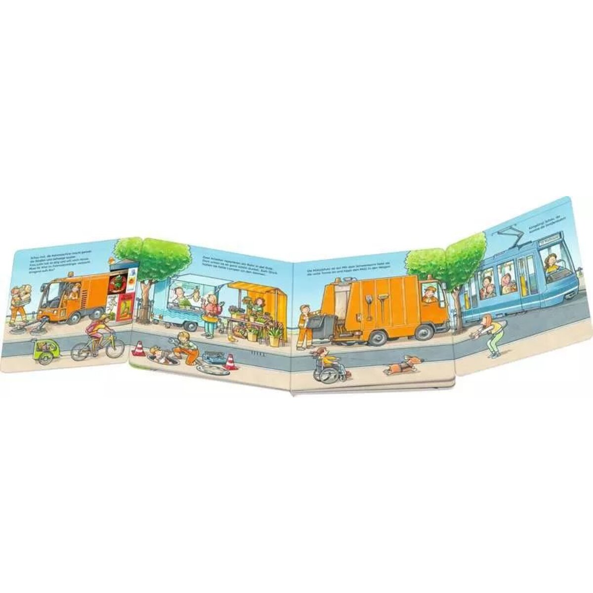 Ravensburger Klapp aus und schau! Viele, viele Fahrzeuge