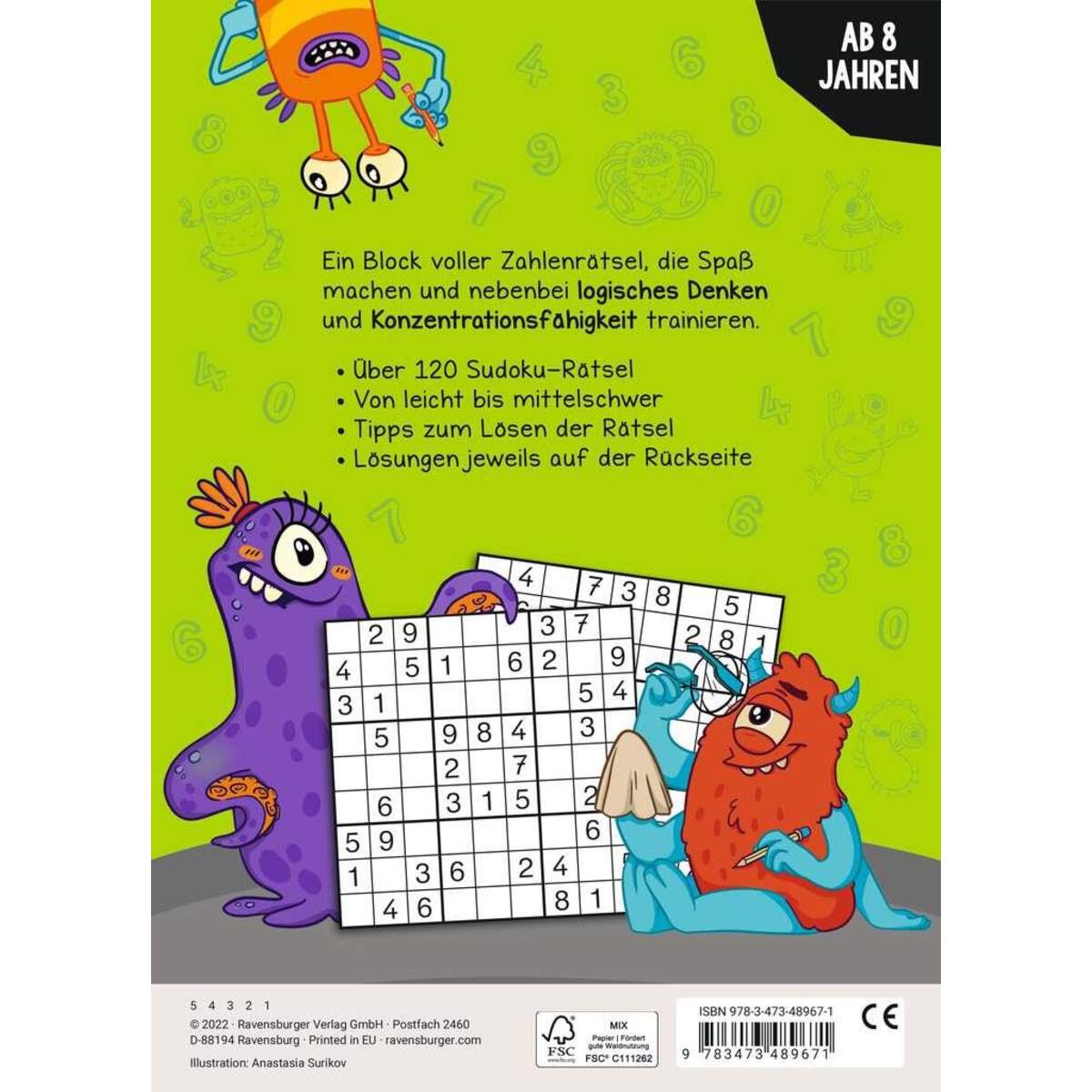 Ravensburger Knifflige Sudokus